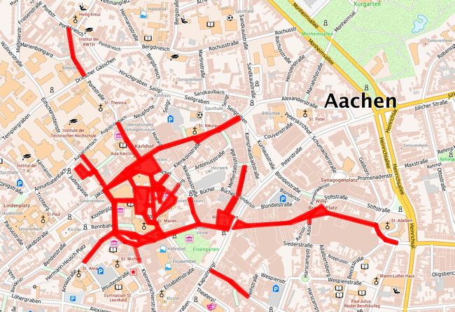 Maskenpflicht Aachen Innenstadt